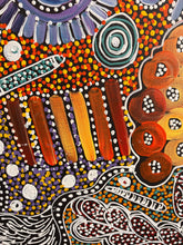 Load image into Gallery viewer, &quot;My Country (Utopia)&quot; Janet Golder Kngwarreye 112cm x 78cm
