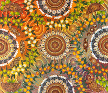 Load image into Gallery viewer, &quot;Bush Tucker&quot; Katrina Williams 128cm x 111cm
