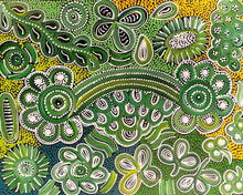 Load image into Gallery viewer, &quot;Bush Flowers&quot; Bernadine Johnson Kemarre 40cm x 50cm *
