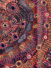 Load image into Gallery viewer, &quot;Rainbow Serpent (Wanampi)&quot; Debra Umala 201cm x 87cm
