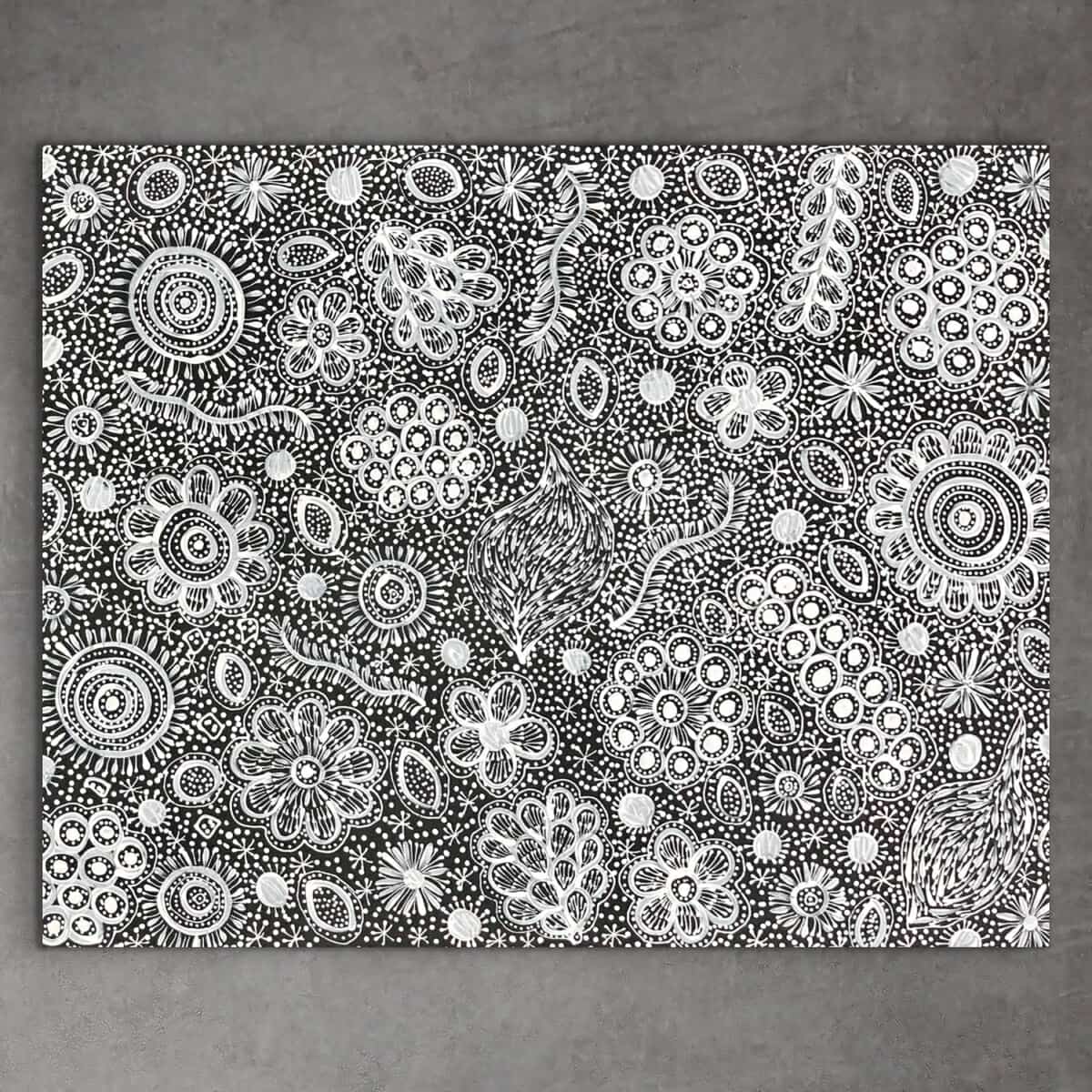 "My Country" Belinda Golder Kngwarreye 93cm x 70cm