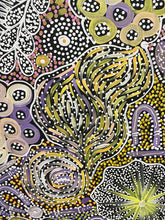 Load image into Gallery viewer, &quot;Bush Yam Dreaming&quot; Janet Golder Kngwarreye 150cm x 91cm *
