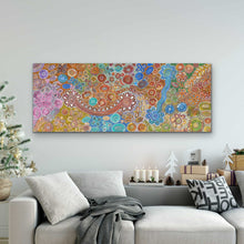 Load image into Gallery viewer, &quot;Bush Flowers&quot; Bernadine Johnson Kemarre 204cm x 80cm
