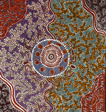 Load image into Gallery viewer, &quot;Bush Flower&quot; Natalie Tilmouth 70cm x 66cm
