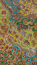 Load image into Gallery viewer, &quot;Bush Flower&quot; Bernadine Johnson Kemarre 121cm x 70cm
