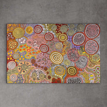 Load image into Gallery viewer, &quot;Budgerigar Dreaming &amp; Bush Tucker&quot; Julieanne Nungurrayi Turner 143cm x 93cm
