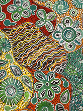 Load image into Gallery viewer, &quot;Bush Flower&quot; Bernadine Johnson Kemarre 81cm x 91cm
