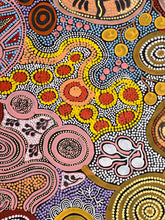 Load image into Gallery viewer, &quot;Budgerigar Dreaming &amp; Bush Tucker&quot; Julieanne Nungurrayi Turner 143cm x 93cm
