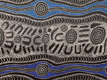 Load image into Gallery viewer, &quot;My Country&quot; Stephen Martin Pitjara 170cm x 99cm
