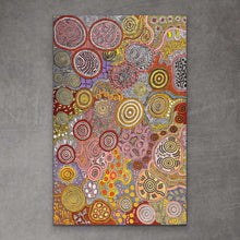 Load image into Gallery viewer, &quot;Budgerigar Dreaming &amp; Bush Tucker&quot; Julieanne Nungurrayi Turner 143cm x 93cm
