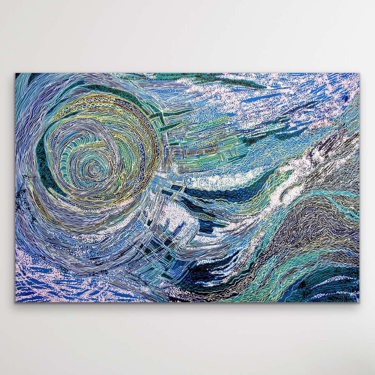 Carolanne Ken "Miniyma Malilu" Shades of Blue Print