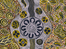 Load image into Gallery viewer, &quot;Bush Flower&quot; Bernadine Johnson Kemarre 89cm x 97cm
