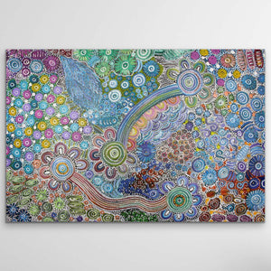 Bernadine Johnson Kemarre "Women's Dreaming" Print