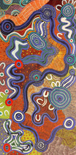 Load image into Gallery viewer, &quot;Waterholes&quot; Hazel Pepperill 72cm x 143cm
