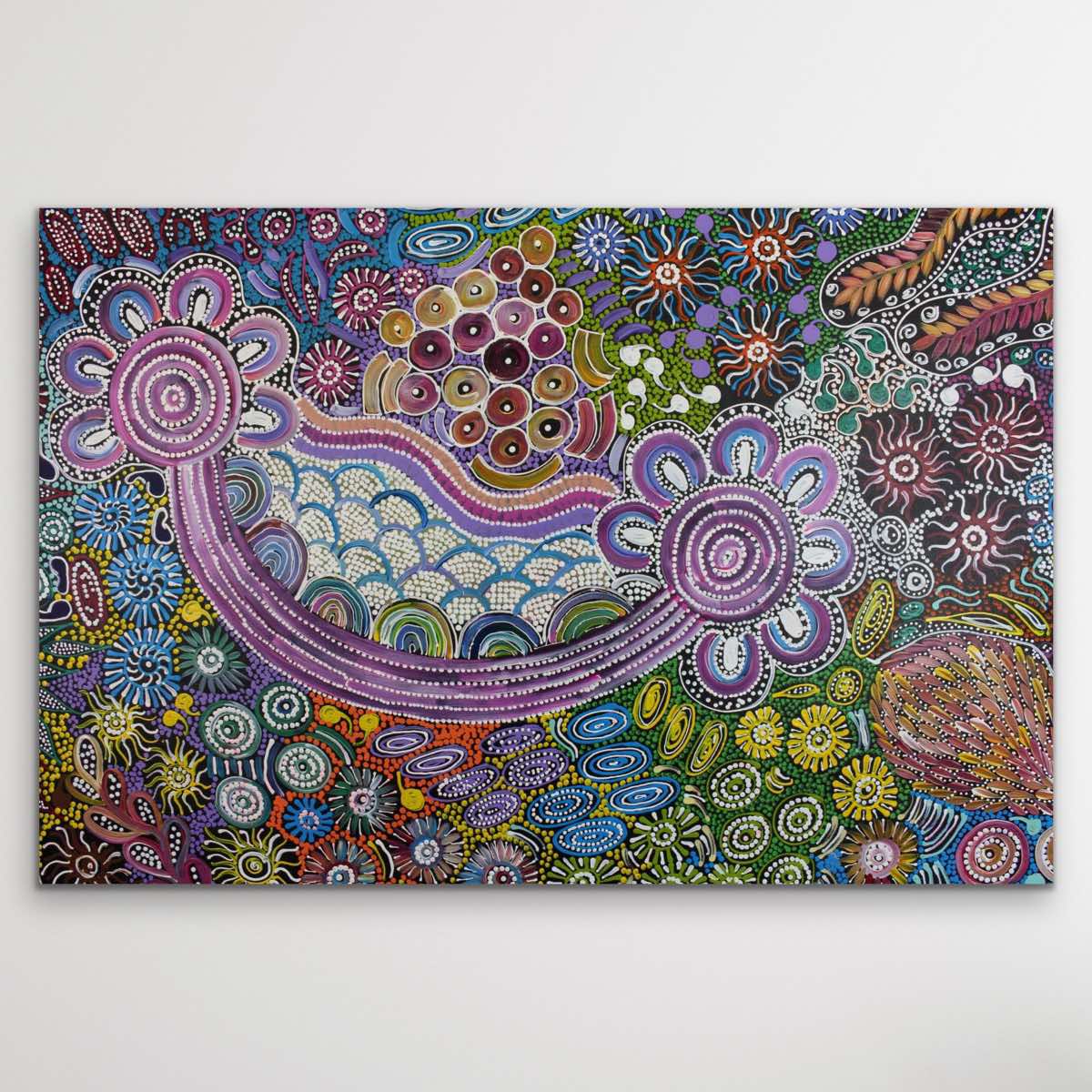Bernadine Johnson Kemarre "Women's Ceremony" Print