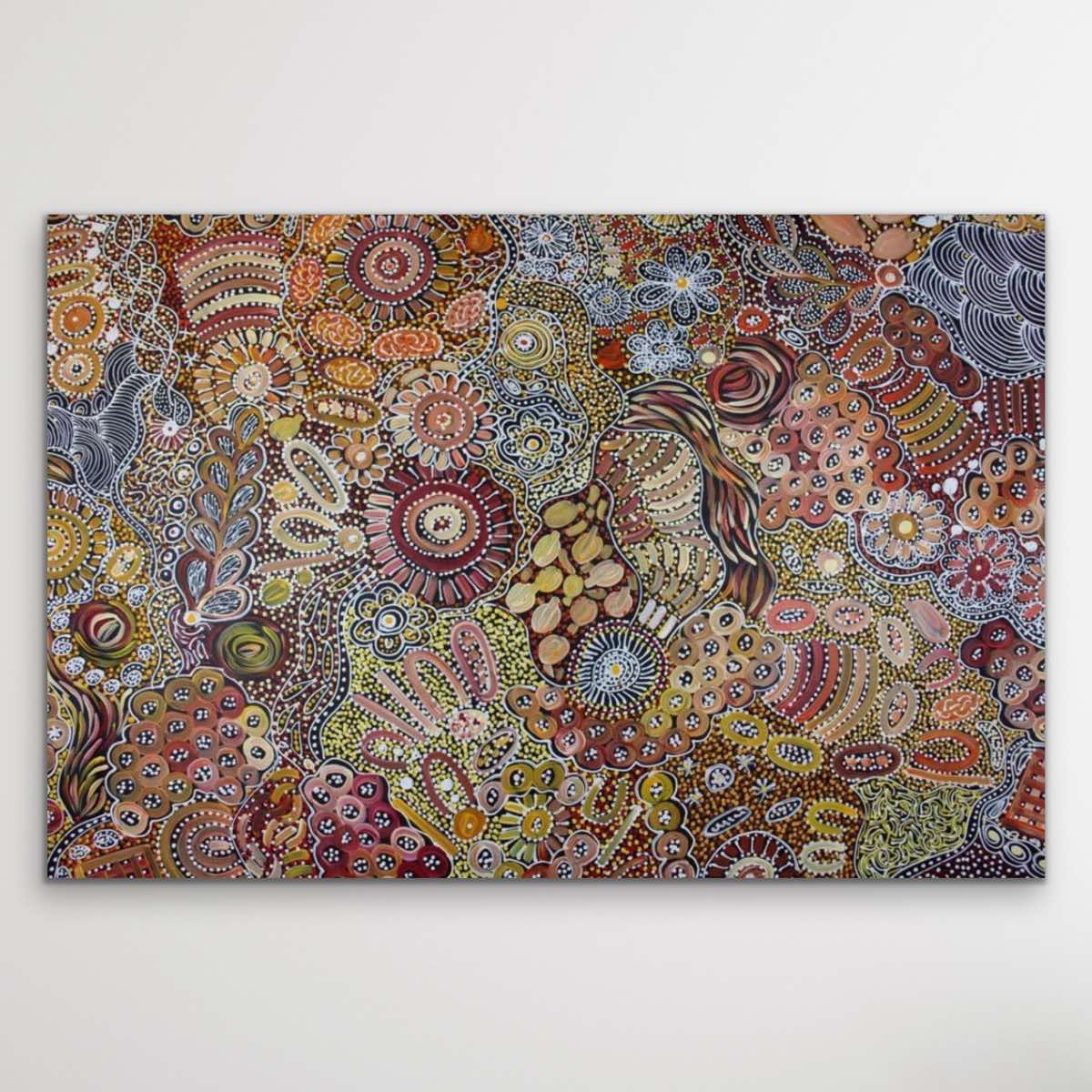 Janet Golder Kngwarreye "My Country (Peach)" Print
