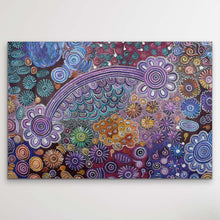 Load image into Gallery viewer, Bernadine Johnson Kemarre &quot;Bush Wildflowers&quot; Print
