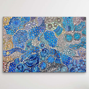 Janet Golder Kngwarreye "My Country (Winter)" Print