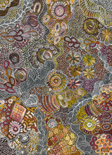 Load image into Gallery viewer, &quot;Bush Yam Dreaming&quot; Katrina Bird 122cm x 88cm
