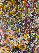 Load image into Gallery viewer, &quot;Bush Yam Dreaming&quot; Katrina Bird 122cm x 88cm
