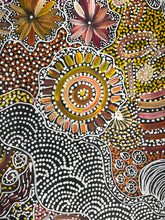 Load image into Gallery viewer, &quot;Bush Yam Dreaming&quot; Katrina Bird 122cm x 88cm
