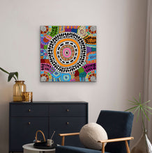 Load image into Gallery viewer, Debra Nangala McDonald &quot;Women&#39;s Body Paint&quot; Print
