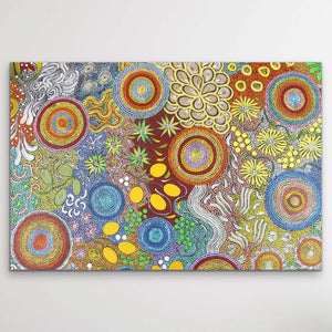Julieanne Nungarrayi Turner "Budgerigar Dreaming" Print