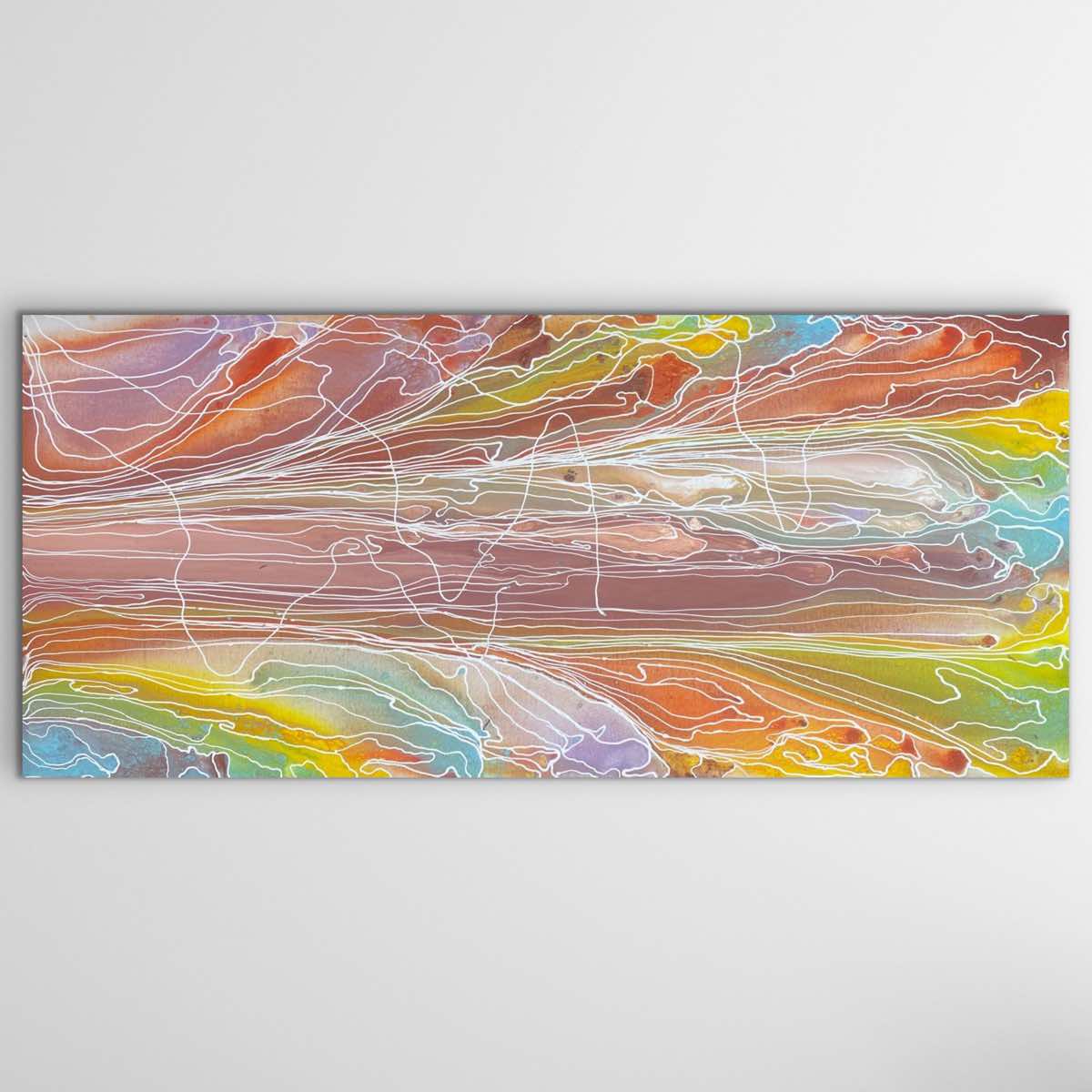"Pantu (Salt Lake)" Janice Stanley 110cm x 50cm