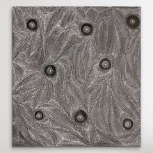 Load image into Gallery viewer, &quot;Water Holes Dreaming&quot; Marshall Jangala Robertson 92cm x 100cm
