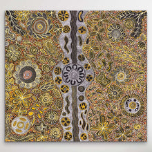 Load image into Gallery viewer, &quot;Bush Flower&quot; Bernadine Johnson Kemarre 89cm x 97cm
