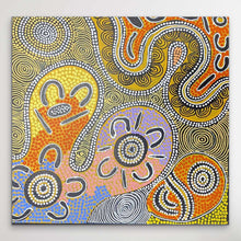 Load image into Gallery viewer, &quot;Women&#39;s Ceremony&quot; Julieanne Nungurrayi Turner 40cm x 40cm
