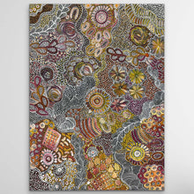 Load image into Gallery viewer, &quot;Bush Yam Dreaming&quot; Katrina Bird 122cm x 88cm
