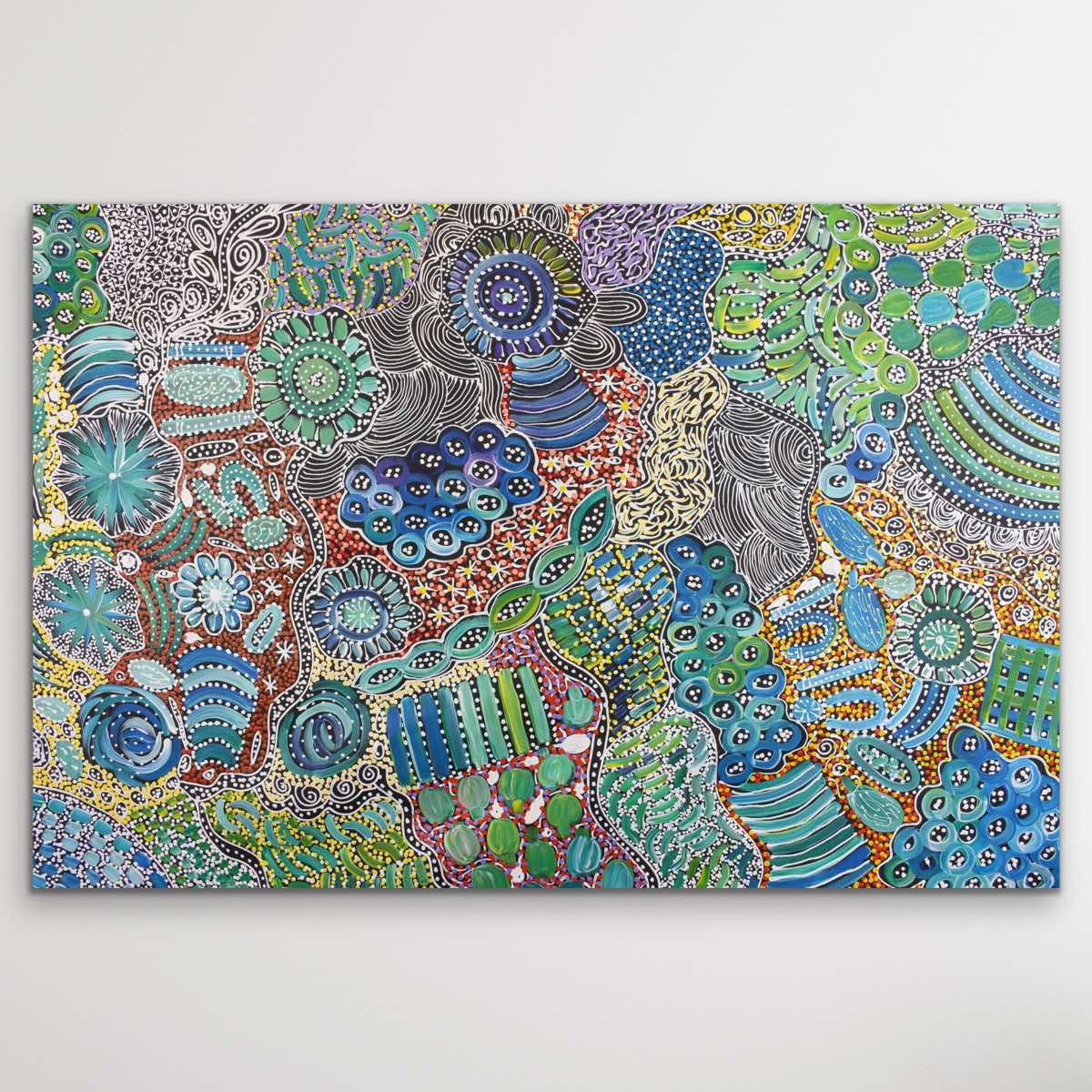 "Awelye" original Aboriginal painting by Print - authentic Indigenous Australian artwork