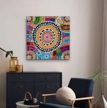 Load image into Gallery viewer, Debra Nangala McDonald &quot;Women&#39;s Body Paint&quot; Print
