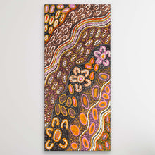 Load image into Gallery viewer, &quot;Bush Banana Dreaming&quot; Nola Napangardi Fisher 95cm x 45cm
