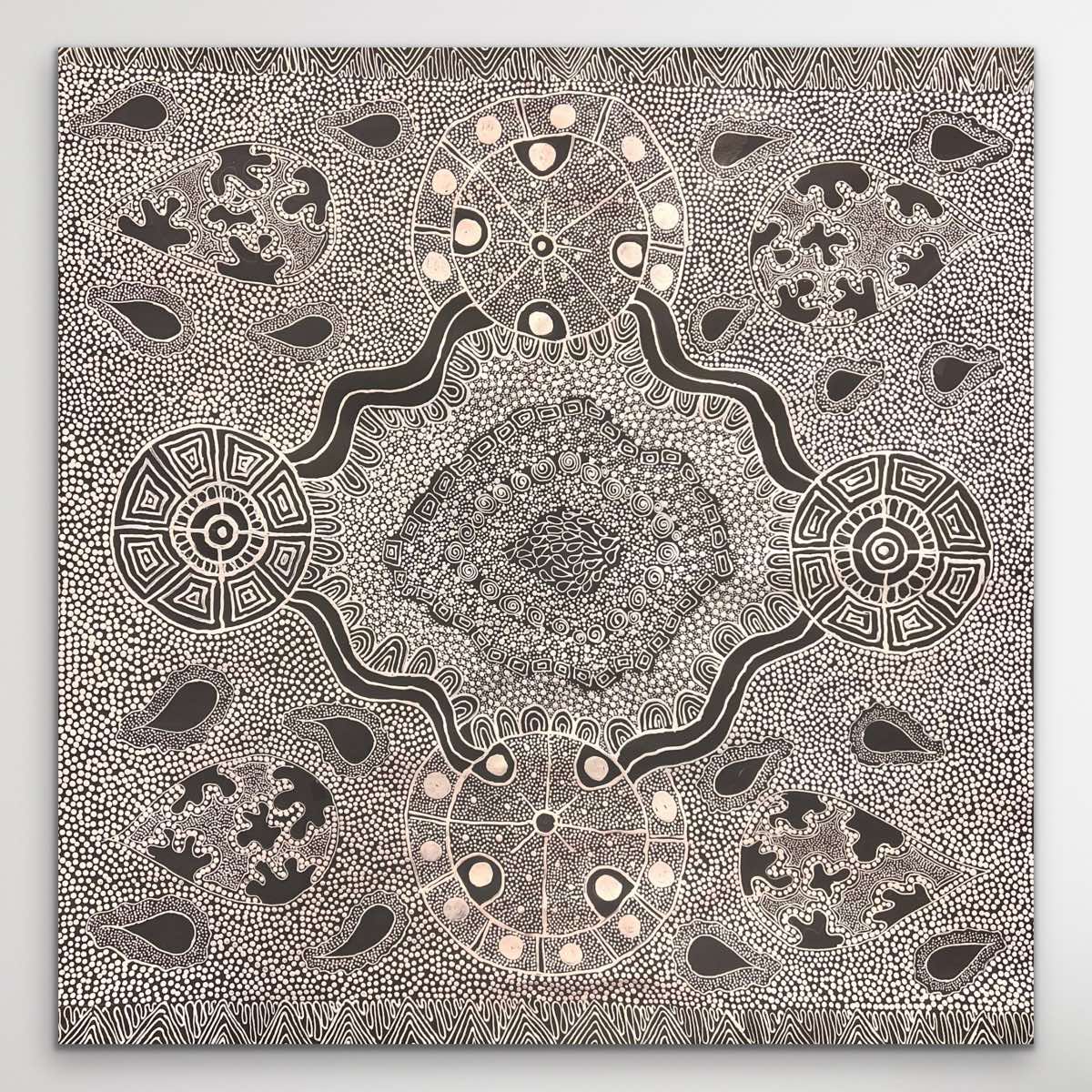 "My Country" Kianne Nakamarra Williams 90cm x 87cm