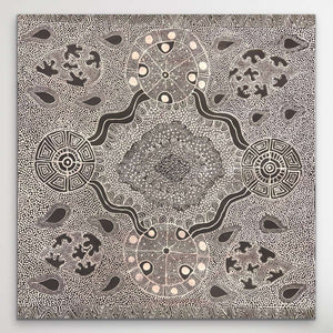 "My Country" Kianne Nakamarra Williams 90cm x 87cm