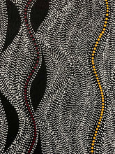 Load image into Gallery viewer, &quot;Seed Dreaming&quot; (Ngulu Jukurrpa) Marshall Jangala Robertson 89cm x 140cm
