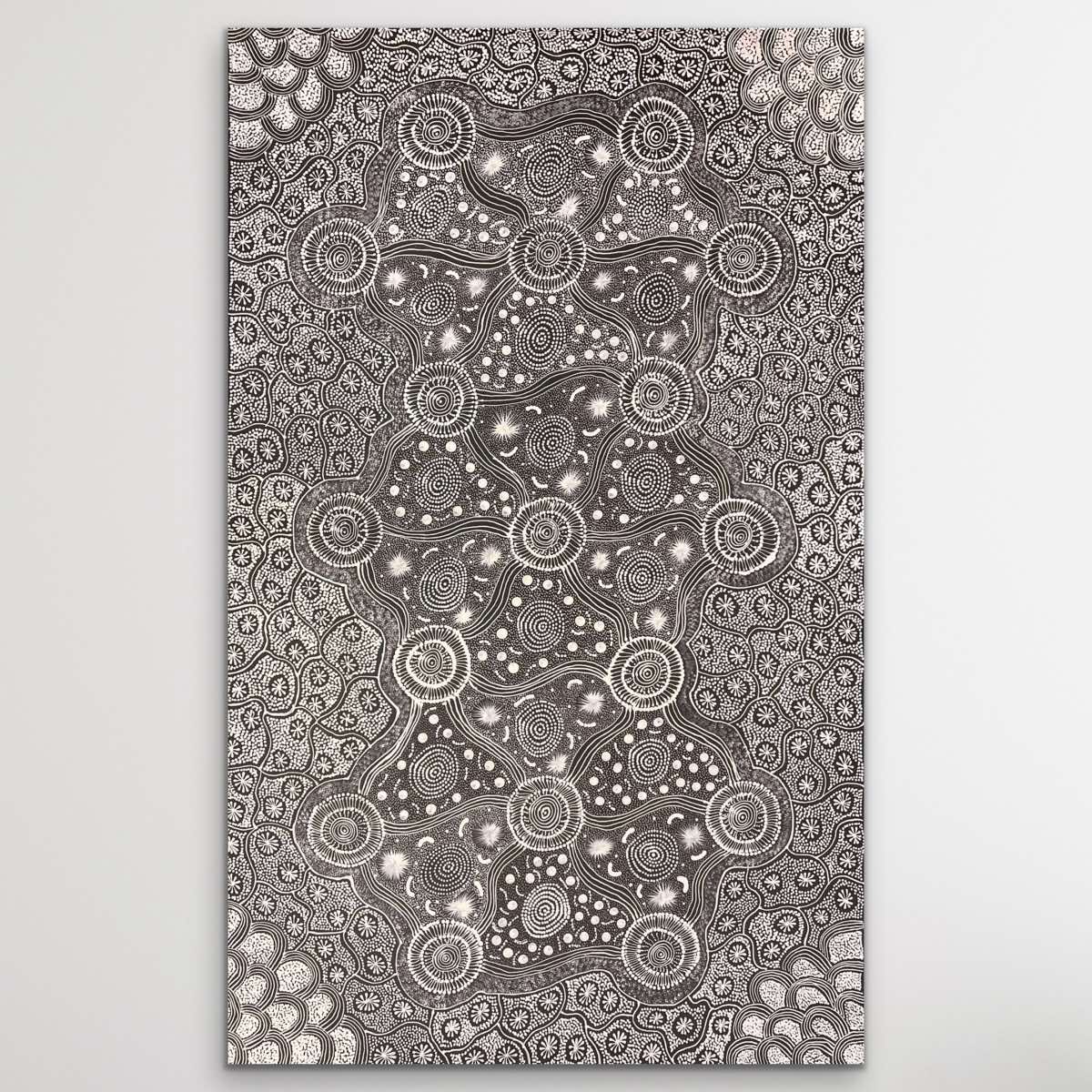 "Wild Bush Honey Flower Dreaming" Tanya Price 154cm x 95cm