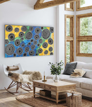 Load image into Gallery viewer, &quot;Dreaming Kids (Mothers Place)&quot; Carolanne Ken 202cm x 118cm
