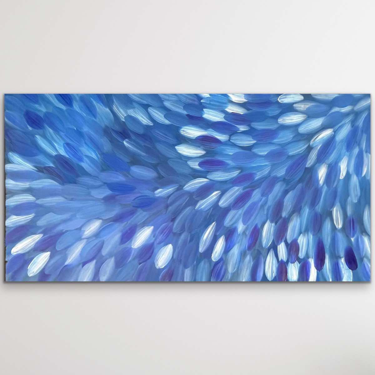 "Medicine Leaves" Gloria Petyarre (Pitjara) 200cm x 107cm
