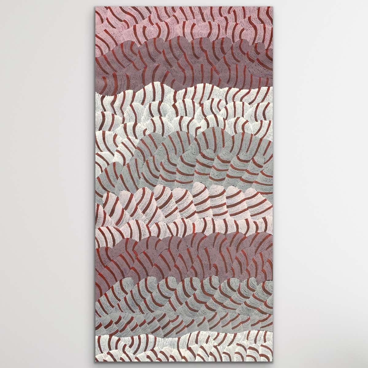 "Sand Dunes (Tali)" Maureen Nampijinpa Hudson 239cm x 120cm