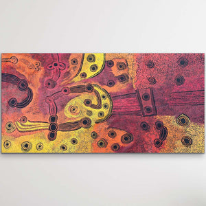 "Minyma Malilu" Teresa Baker Tunkin 201cm x 101cm