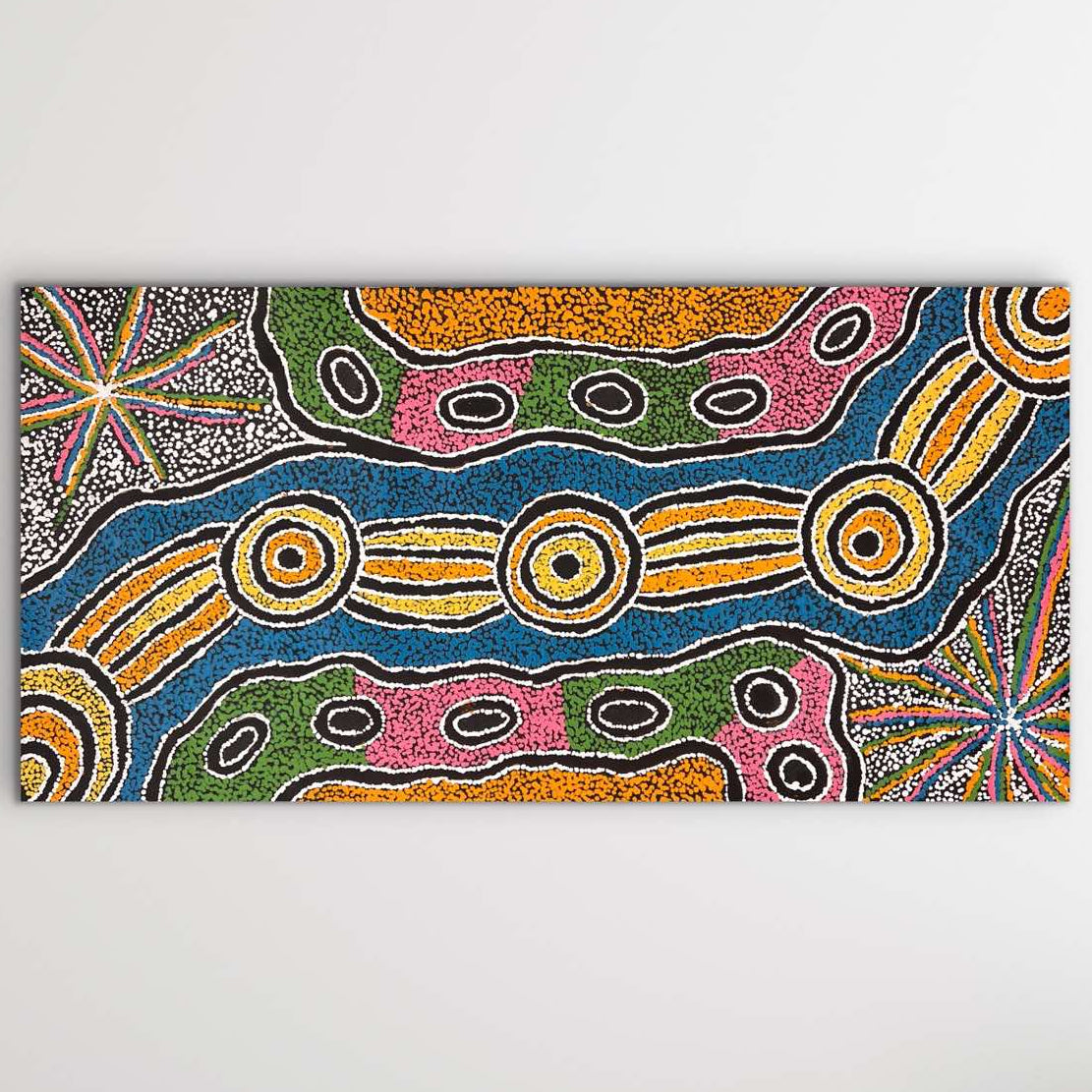 "Ngapari" Barbara Baker 119cm x 59cm