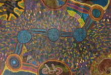 Load image into Gallery viewer, Judy Armstrong with original painting "Piltati Tjukurpa" - Aboriginal artist
