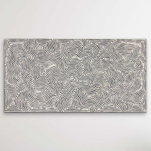 "Tingari" George Hairbrush Tjungurrayi 197cm x 106cm