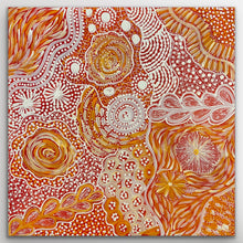 Load image into Gallery viewer, "Alhalkere" original Aboriginal painting by Janet Golder Kngwarreye, 61cm x 61cm - authentic Indigenous Australian artwork
