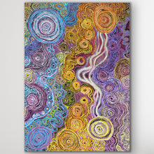 Load image into Gallery viewer, "Piltata Tjukurpa" original Aboriginal painting by Rhoda Tjitayi, 198cm x 141cm - authentic Indigenous Australian artwork
