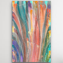 Load image into Gallery viewer, "Pantu (Salt Lake)" original Aboriginal painting by Janice Stanley, 152cm x 97cm - authentic Indigenous Australian artwork
