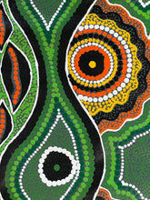 Load image into Gallery viewer, &quot;Warlukurlangu Jukurrpa&quot; (Fire Dreaming) Vivienne Nakamarra Kelly 95cm x 95cm
